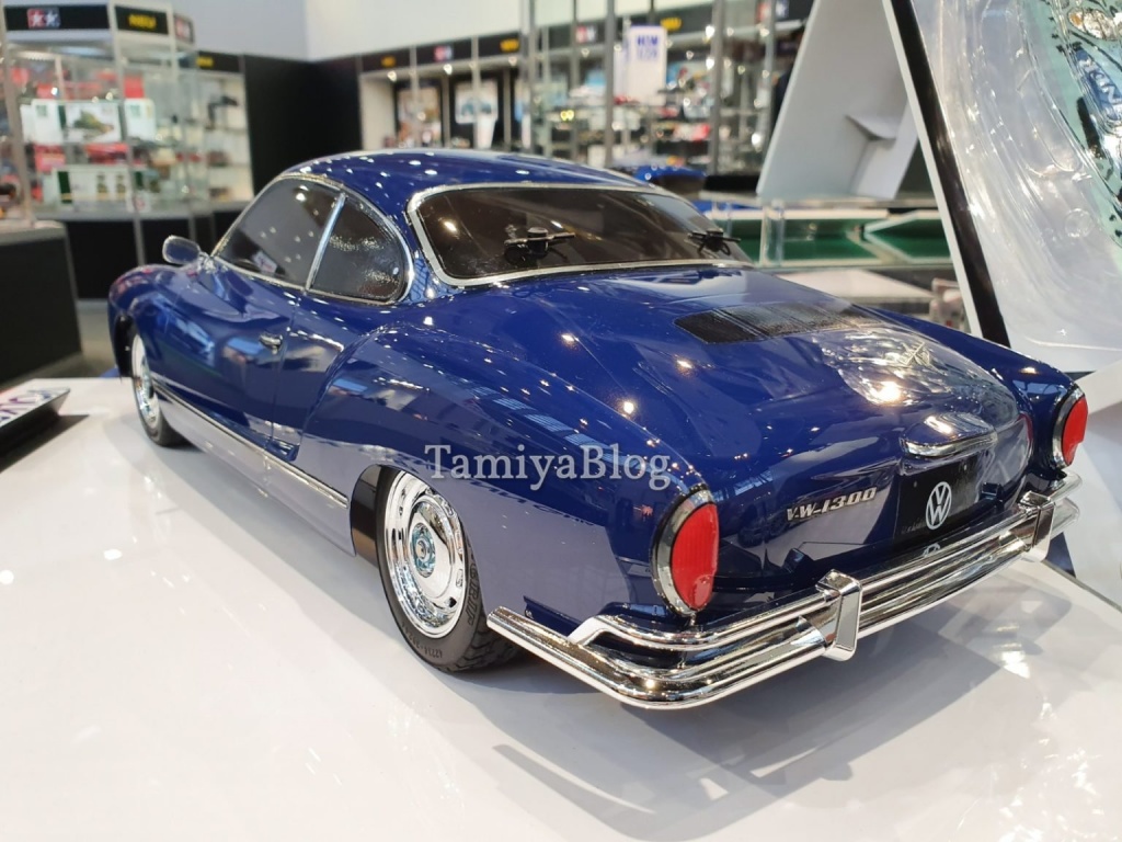 TAMIYA 1/10 VW Karmann Ghia (M-06L) – Kit RC à Assembler – Moteur 540 Inclus – Carrosserie Polycarbonate – Dès 14 Ans