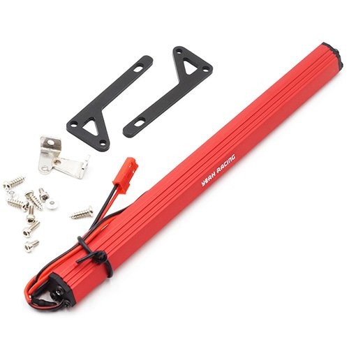 LED hliníková rampa 159mm-165mm, 7-12V pro crawler, černá (1)