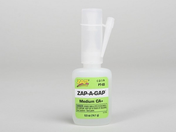 ZAP-A-GAP střední vteřinové lepidlo 14,1g (0,5oz)