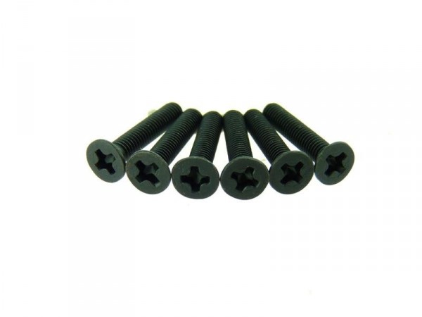 Zápustný šroub 3x16 mm (6 ks)