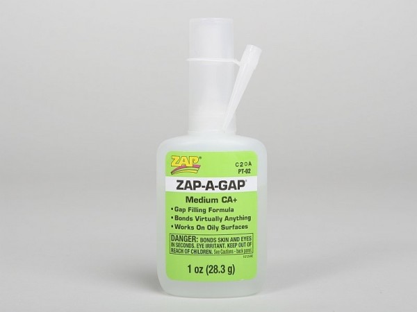 ZAP-A-GAP Střední vteřinové lepidlo 28,3g (1oz)