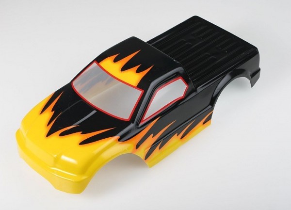 Karosérie lakovaná Himoto Truck 1:10 (černo-žlutá)