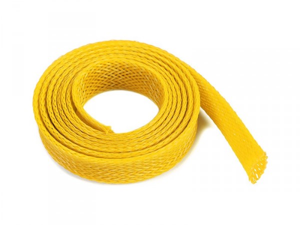 Ochranný kabelový oplet 10mm žlutý (1m)