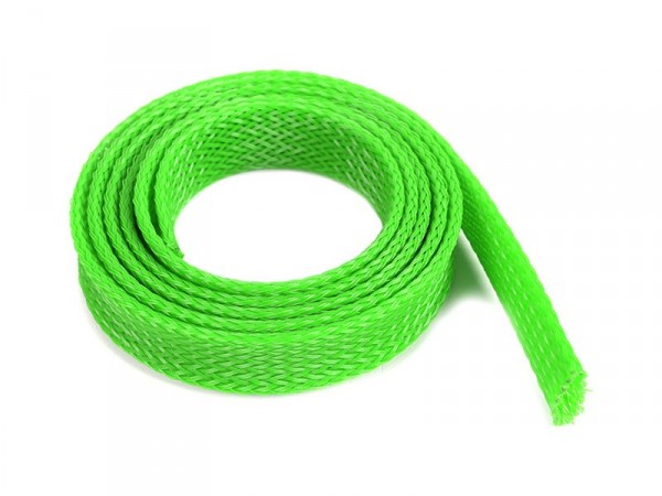 Ochranný kabelový oplet 14mm zelený (1m)