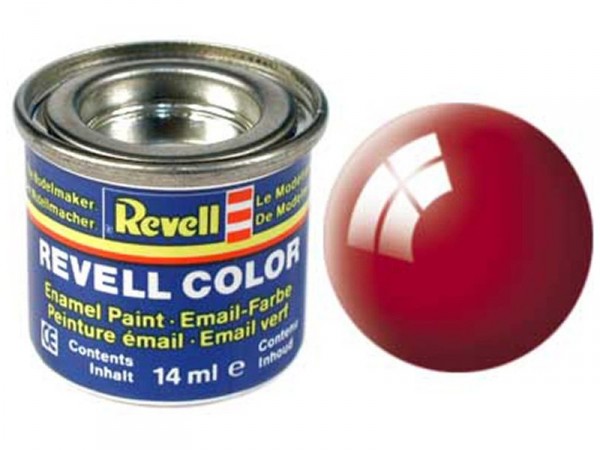 Revell emailová barva #31 ohnivě rudá lesklá 14ml