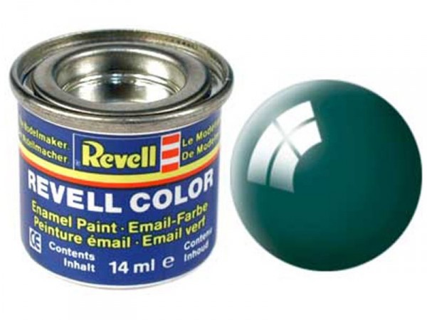 Revell emailová barva #62 zelenomodrá lesklá 14ml