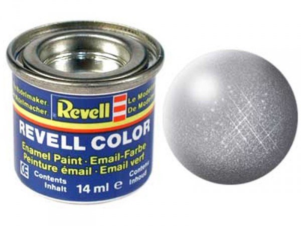 Revell emailová barva #91 ocelová metalická 14ml