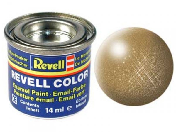 Revell emailová barva #92 mosazná metalická 14ml