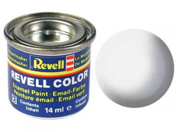 Revell emailová barva #301 bílá polomatná 14ml