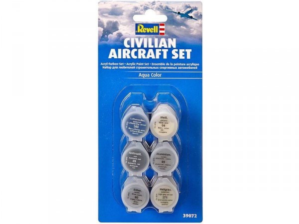 Revell sada akrylových barev Civilian Aircraft