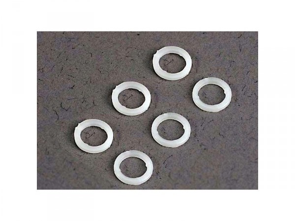 Traxxas plastová podložka 5x8x1mm bílá (6)