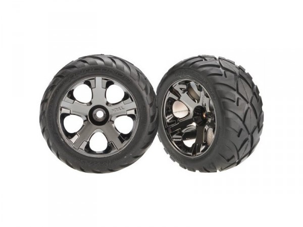 Traxxas kolo 2.8", disk All-Star černý chrom, pneu anaconda (2)