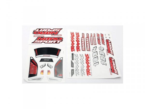 Traxxas samolepky: Nitro Sport