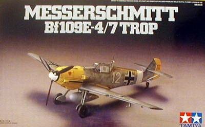 Tamiya 60755 Bf 109E-4/7 Trop 1/72