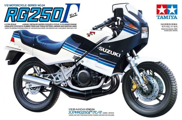 Tamiya 14024 Suzuki RG250 Gama 1/12