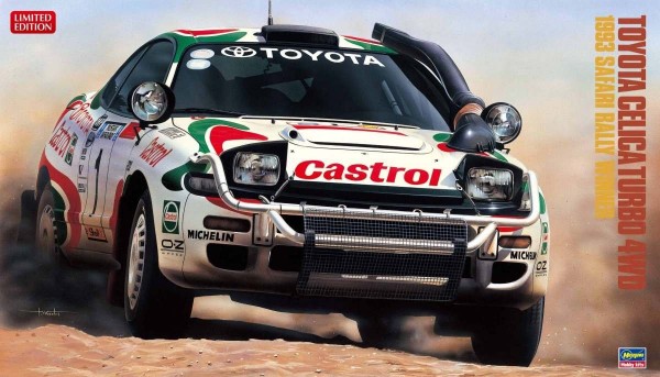 Hasegawa 20309 Toyota Celica Turbo 4WD 1993 Safari R.W. 1/24