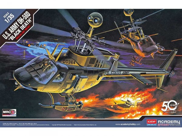 Academy Bell OH-58D Black Death (1:35)