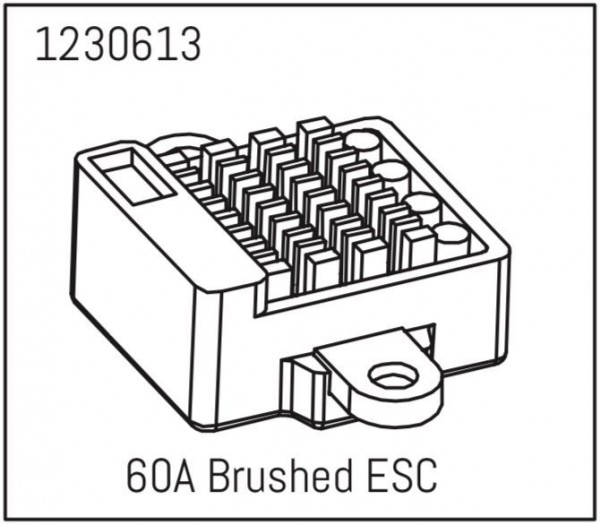 60A Crawler brushed ESC