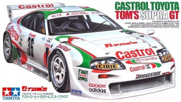 Tamiya 24163 Castrol Toyota Tom's Supra GT 1/24 (1)