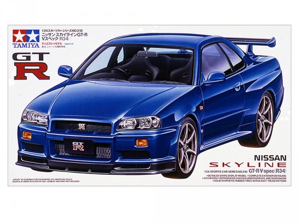 Tamiya 24210 Nissan Skyline GT-R V.spec (R34) 1/35 (1)