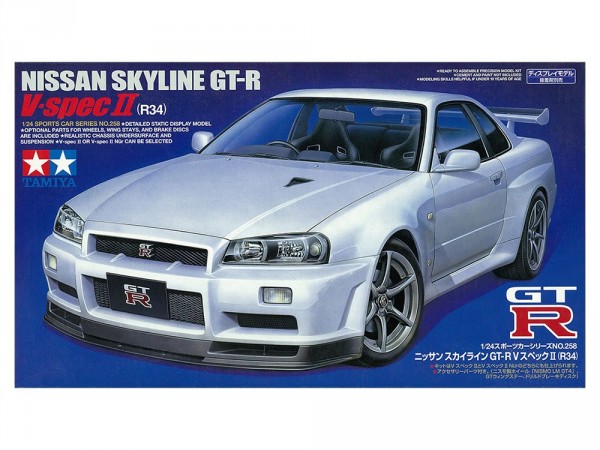 Tamiya 24258 Nissan Skyline GT-R V Spec II (R34) (1)