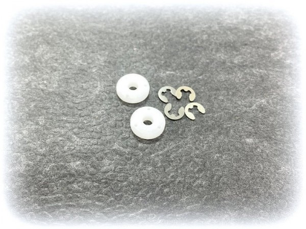 Pístky se třemi otvory pro tlumiče Absima Standard, 2ks