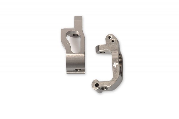 Hliníkový šedý držák páky řízení 4° - S10