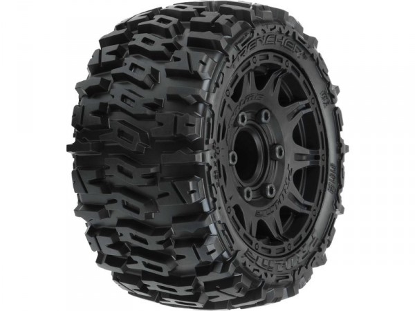 Pro-Line kolo 2.8", pneu Trencher LP, disk Raid H12 černý (2)