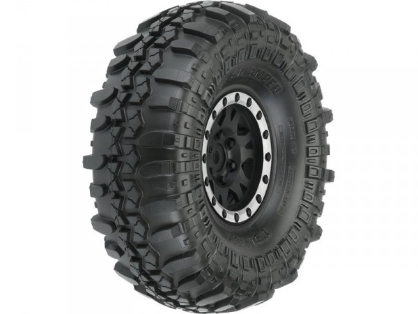Pro-Line kolo 1.9" Interco Super Swamper XL G8, disk Impulse H12 černo-stříbrný (2)