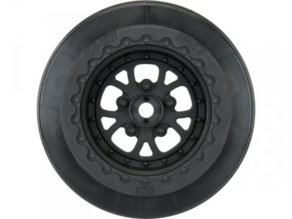 Pro-Line disk 2.2/3.0" Pomona Drag Spec zadní H12 černý (2)