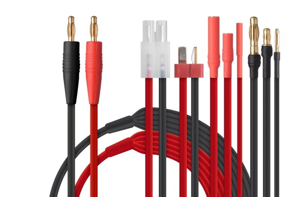Nabíjecí kabel COMBO (Dean-T; Gold 2; 3,5; 4; Tamiya)