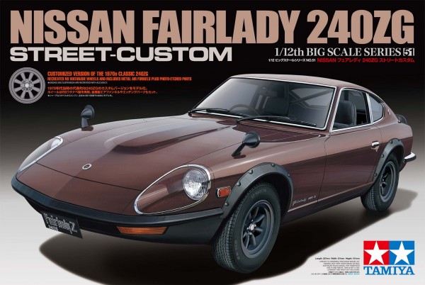 Tamiya 12051 Nissan Fairlady 240ZG SC 1/12