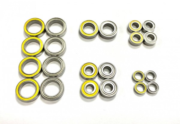 ULTRA sada kuličkových ložisek pro XRAY XB4 2021/22 a 23 (22 ks.)