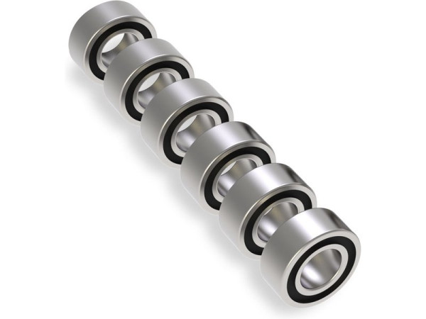 Traxxas kuličkové ložisko 3x6x2.5mm 2RS černé (6)