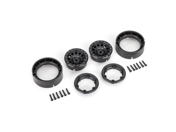Traxxas disk 1.0" Method 105 beadlock černý (2)