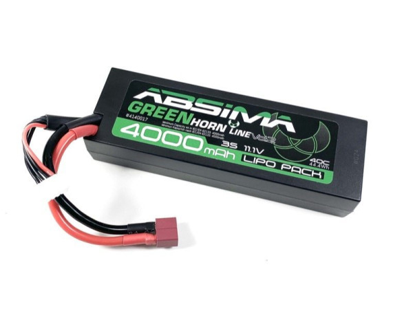 LiPo akumulátor Absima 11,1V / 4000mAh 40C Low Profile, konektor T-Dean