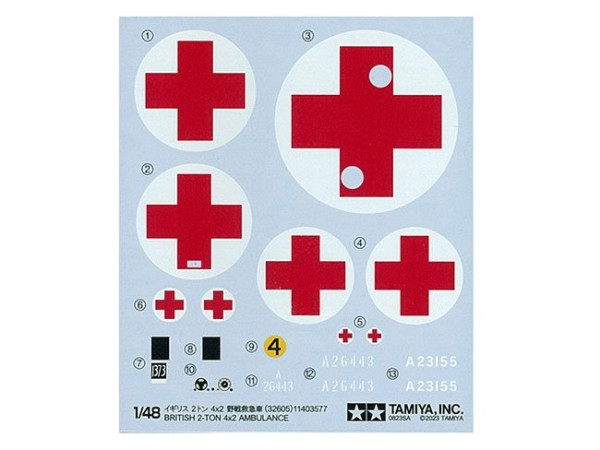 British 2t 4x2 Ambulance 1/48