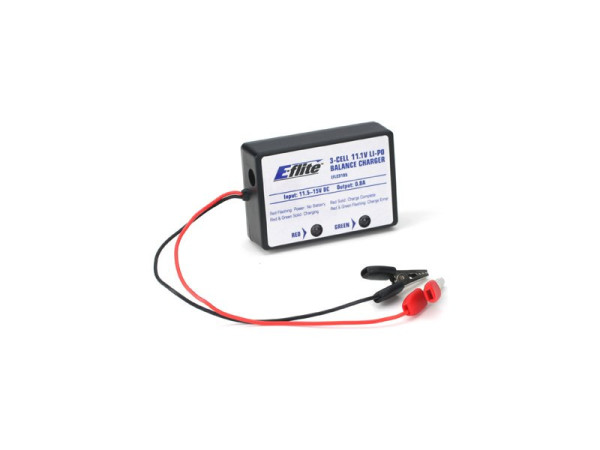 E-flite nabíječ LiPo 3-články 0,8A s balancérem