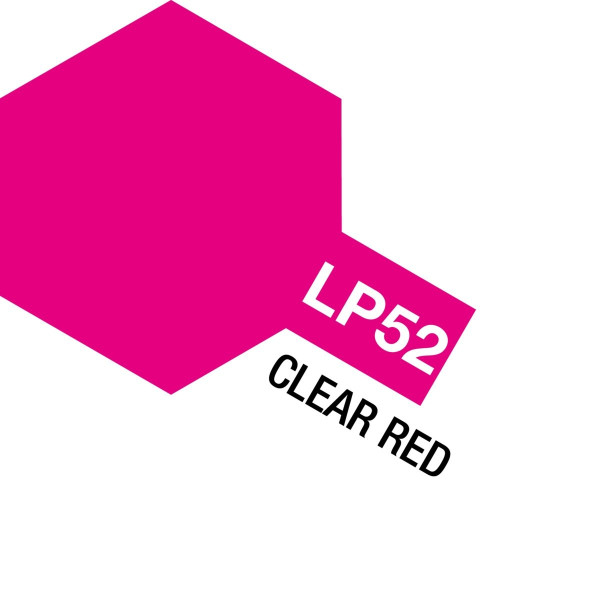 Tamiya LP-52 Clear Red/Červená Průhledná