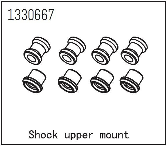 1330667 - Shock Upper Mount - Yucatan