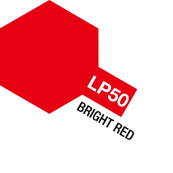 Tamiya LP-50 Bright Red/Červená