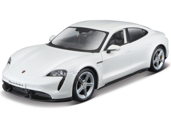 Maisto Porsche Taycan Turbo S 1:44 bílá
