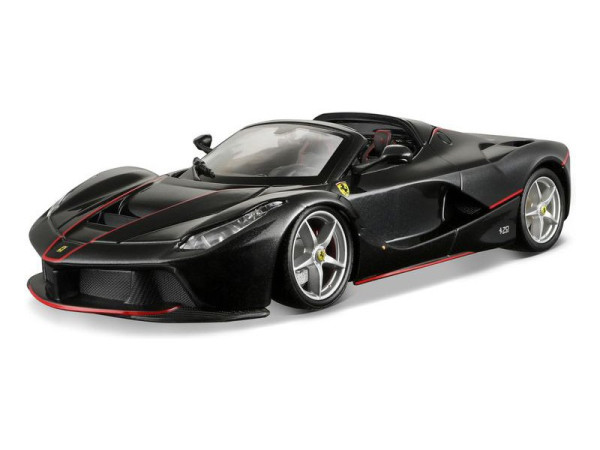 Bburago Ferrari LaFerrari Aperta 1:24 černá metalíza