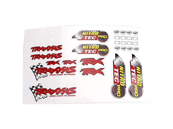 Traxxas samolepky: Nitro 4-Tec Pro