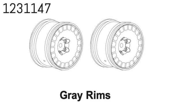1231147 - 2.2" Wheels CR4.4 (2)