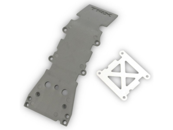 Traxxas kryt přední nápravy šedý