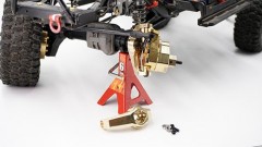 Mosazný unašeč těhlice 49g 2ks, pro Traxxas TRX-4 (4)