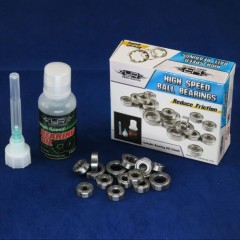 Set PTFE kuličkových ložisek s mazacím olejem pro Traxxas TRX-4 (2)