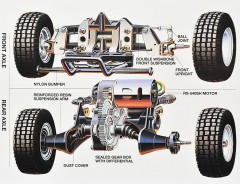 Tamiya 47413 Subaru Brat Blue 2WD Truck (5)