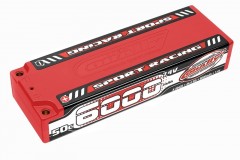 Sport Racing 50C LiPo Stick Hardcase-6000mAh-7.4V-4mm Bullit (44,4Wh)